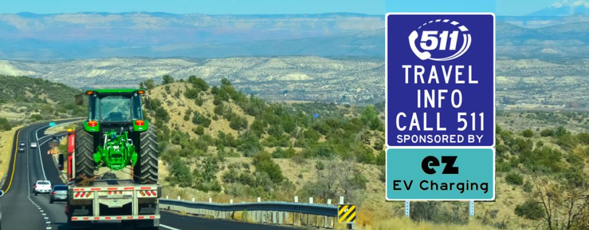 logo sign showing to cars on a highway